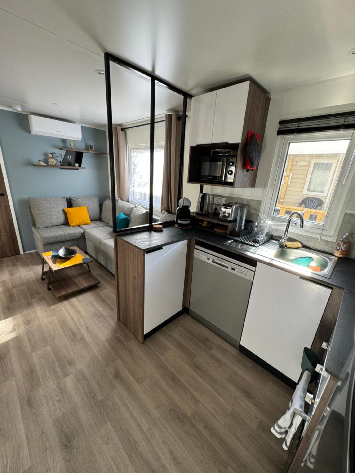 Mobil Home Tout Confort Camping Les Viviers Cap Ferret Lège-Cap-Ferret エクステリア 写真